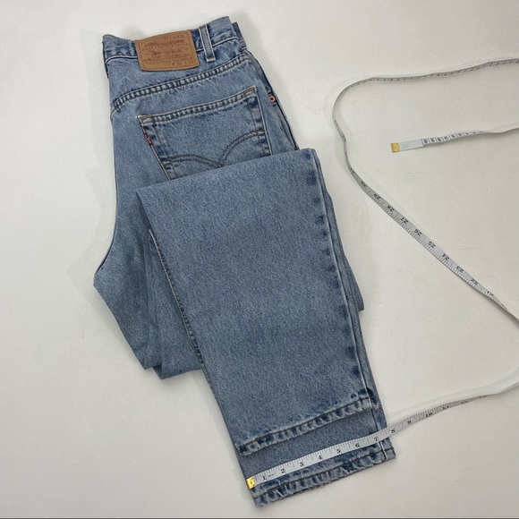 Vintage Levi’s 512 High Waist wedgie fit Jeans Long Inseam - Picture 7 of 9